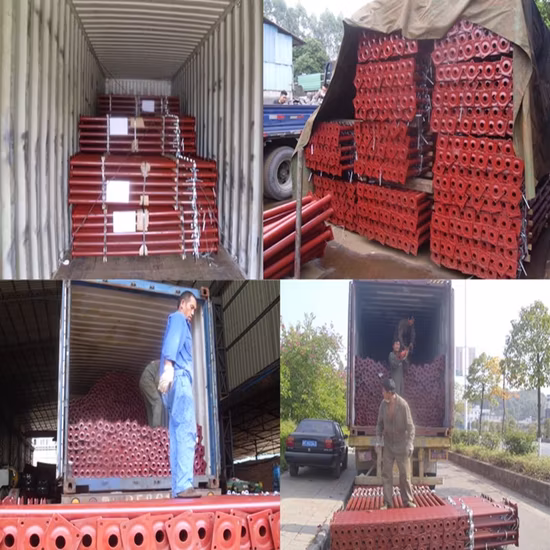 Heavy Duty Adjustable Steel Shoring Telescopic Prop Scaffold Formwork System